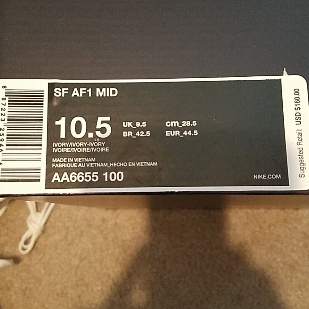 Nike Men's Air Force 1 Basketball Shoes - Picture 5 of 10